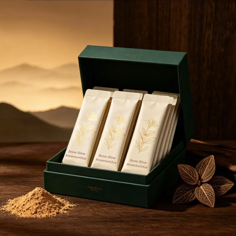 Extrait brut naturel de saponines d'Anoectochilus multi-spécifications